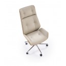 Кресло компьютерное HALMAR WEBSTER бежевый/орех